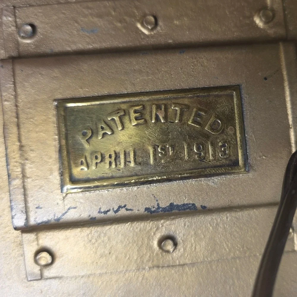 Antique Triplex Nautical‎ Bow Lantern Red Blue Fresnel 1913 Patent Electric